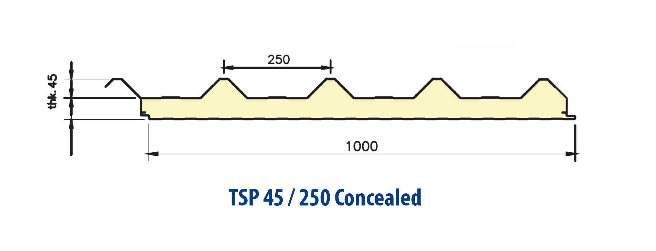 TSP 45_250 Concealed_Drawing - TSSC - Technical Supplies and Services ...