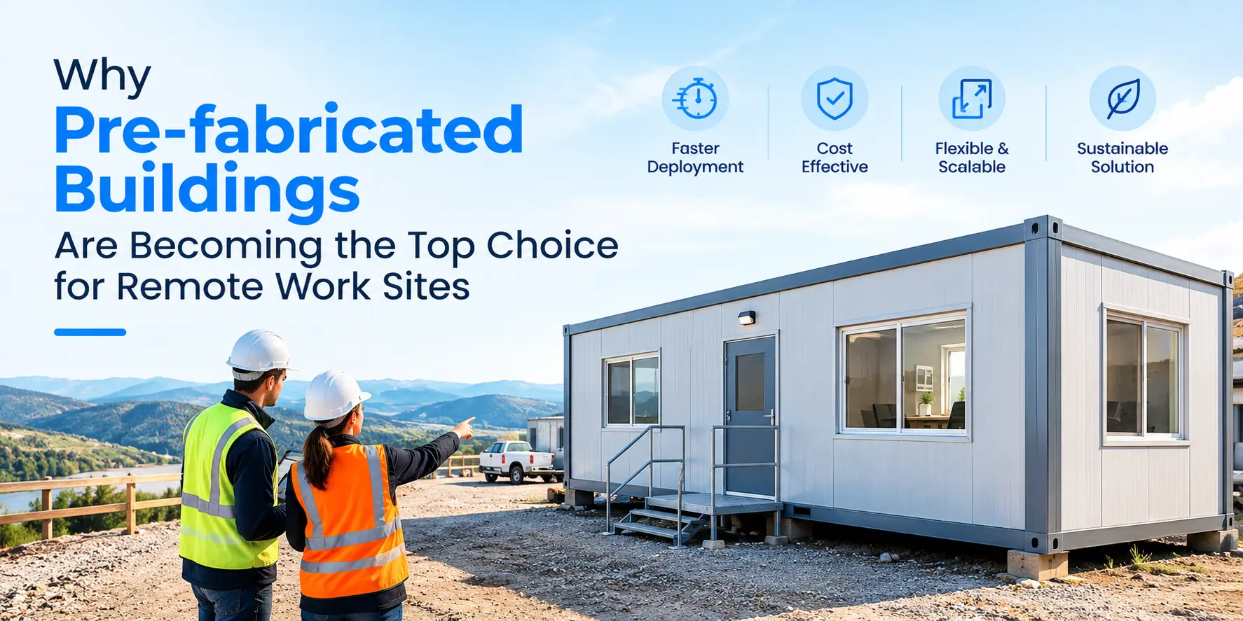 Why Pre-fabricated Buildings Are Becoming the Top Choice for Remote Work Sites
